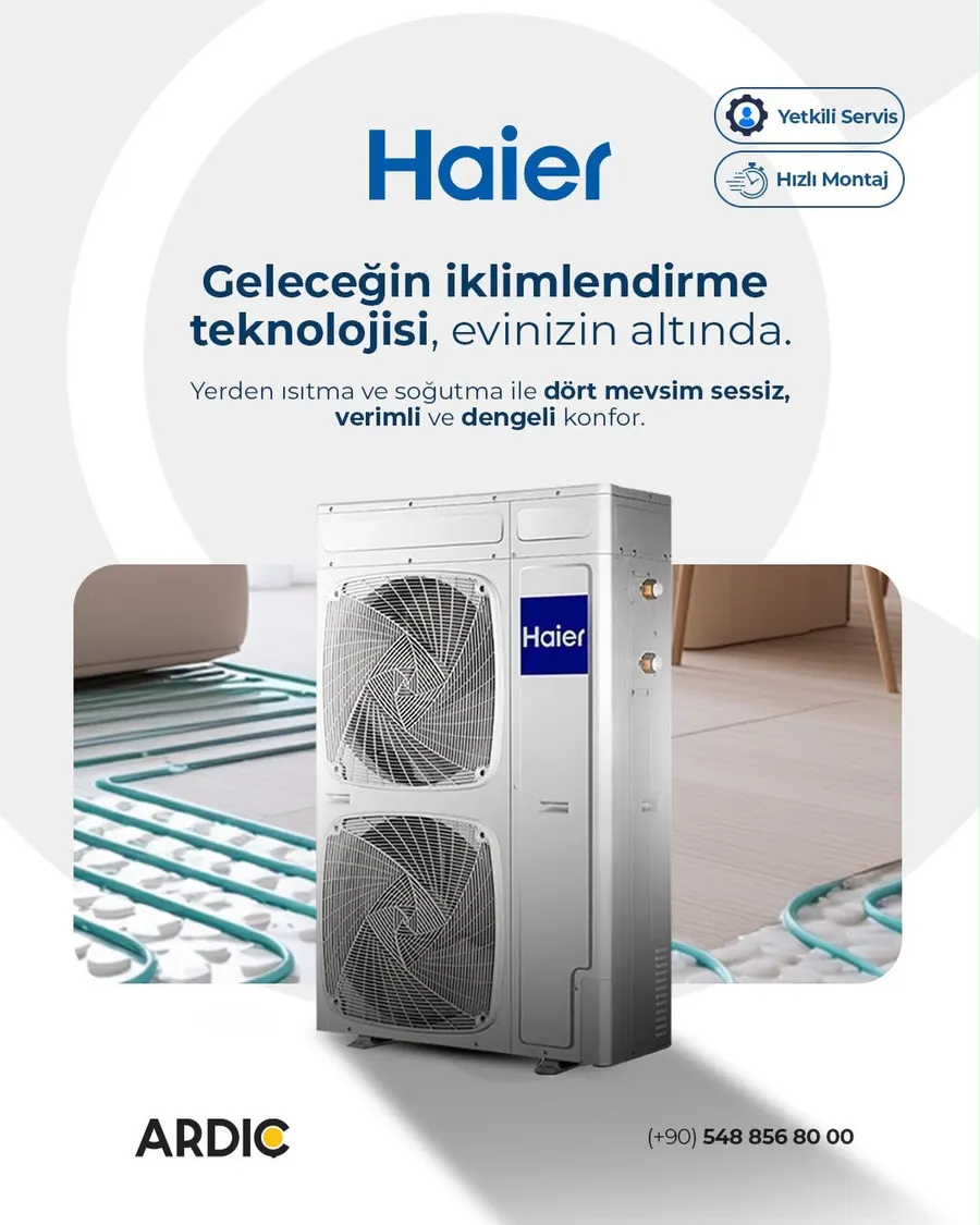 Haier ısı pompası paylaşımı