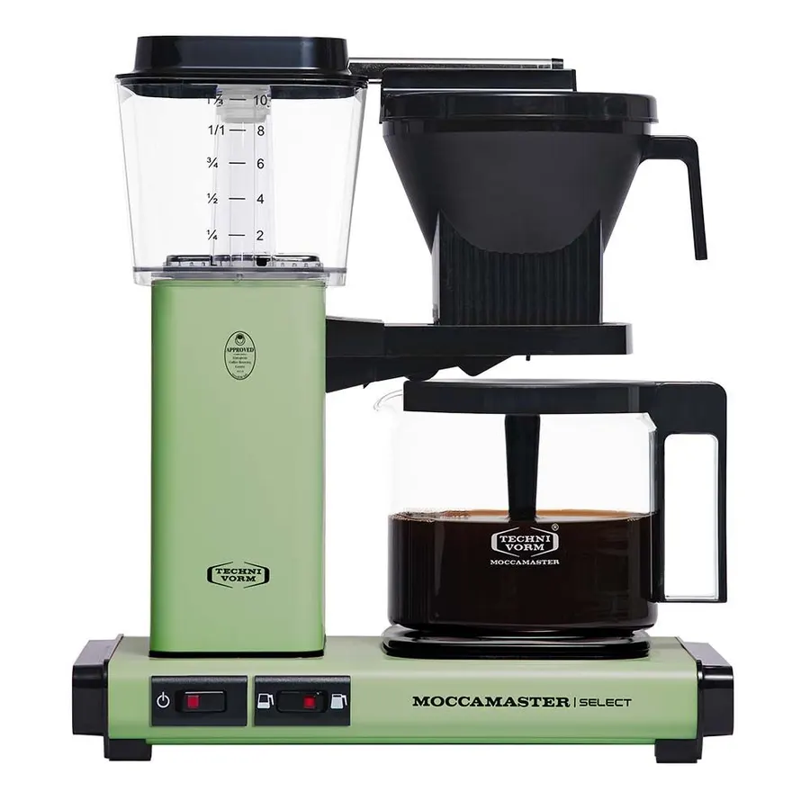 Yeşil Moccamaster filtre kahve makinesi